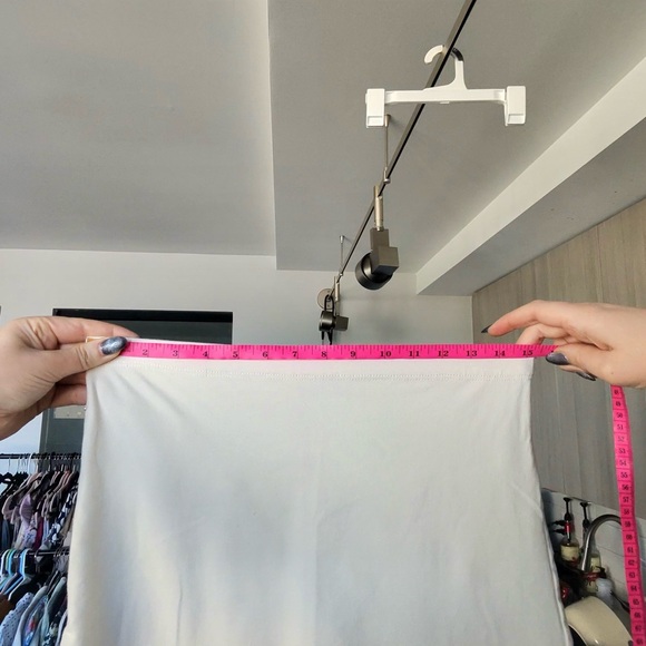 NWT Reformation White Foster Knit Midi Skirt Organic Cotton Small - Picture 10 of 13